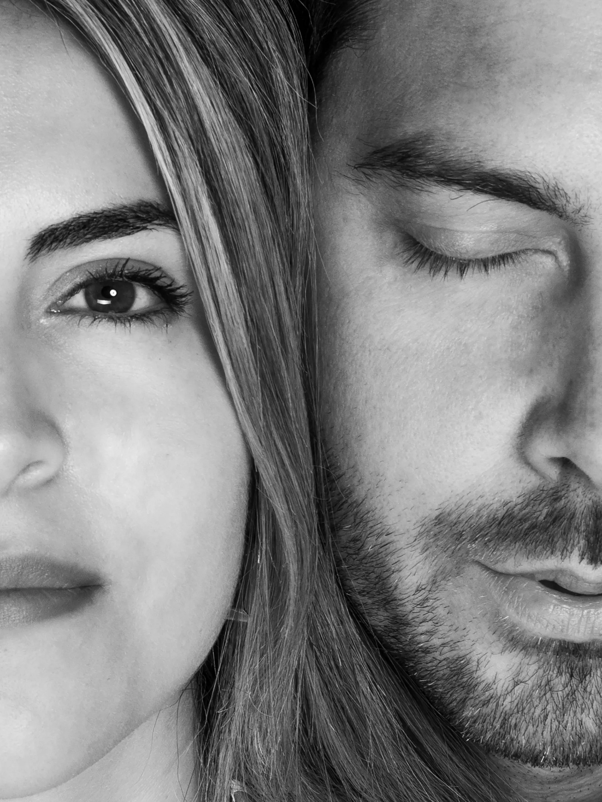 Romantic studio engagement session at Sky Portraits in Sydney, Australia - engagement photographer