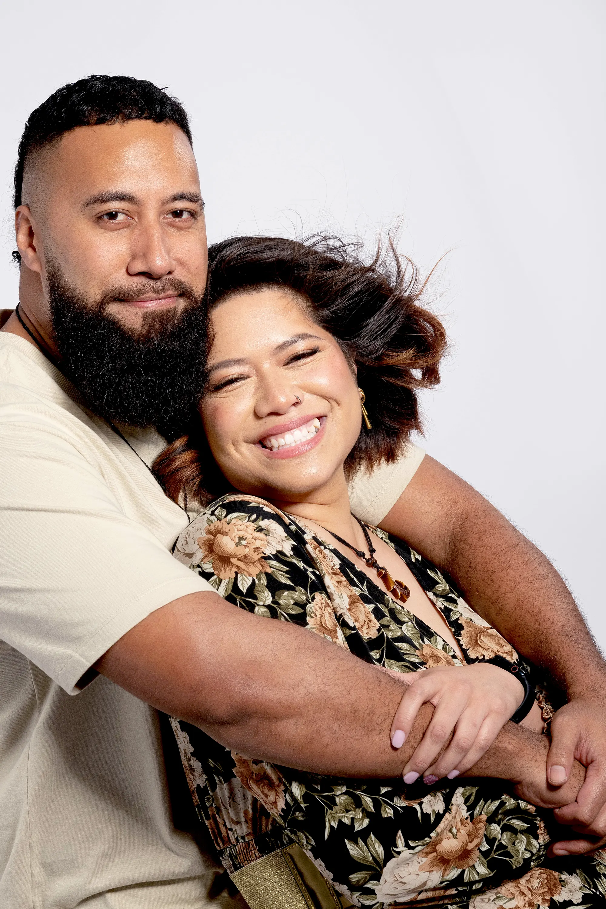 Lifestyle couple studio session at Sky Portraits, Sydney - lifestyle photographer