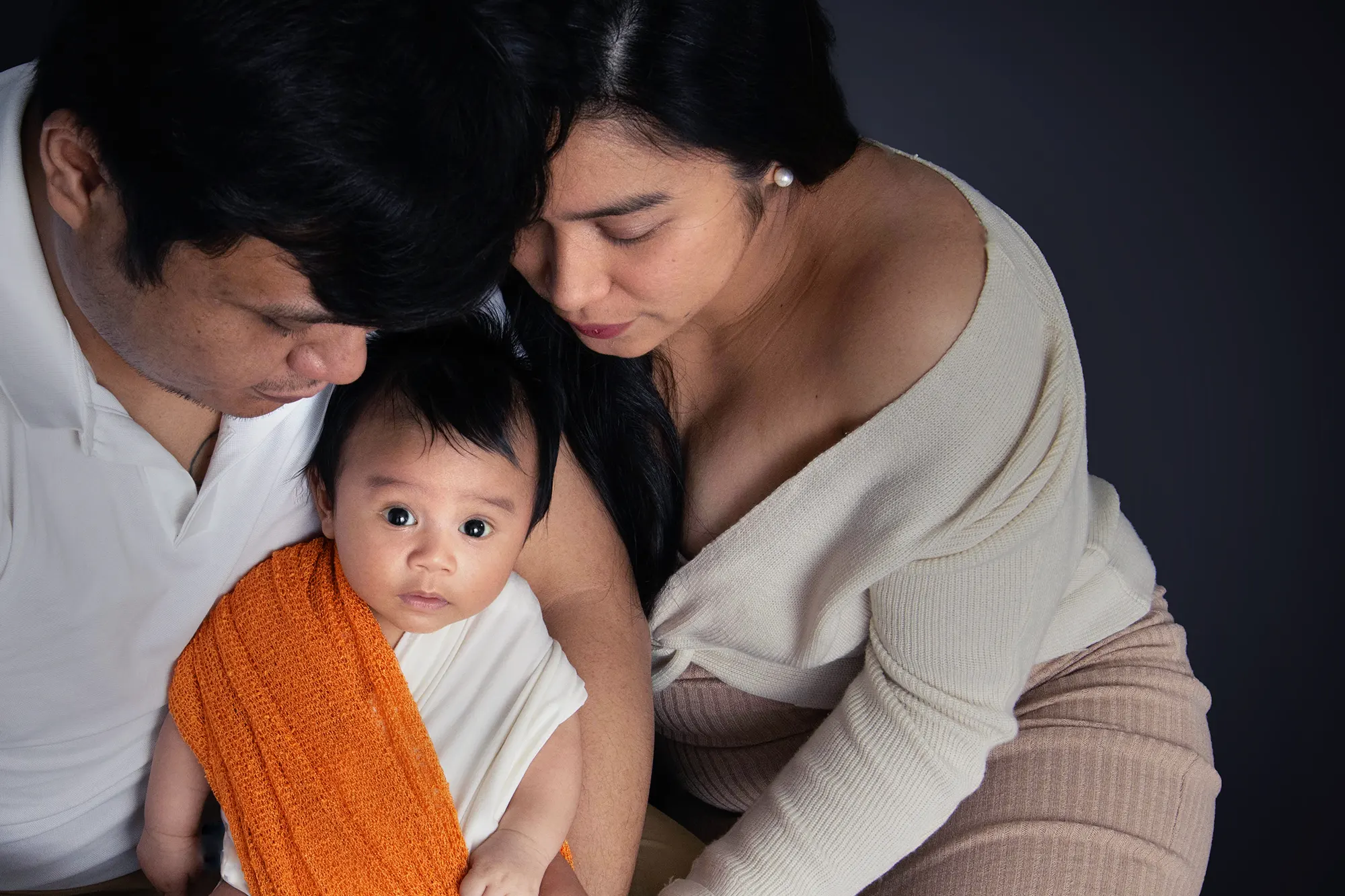 Generational family photo with grandparents at Sky Portraits, St Leonards, Sydney - generational photography