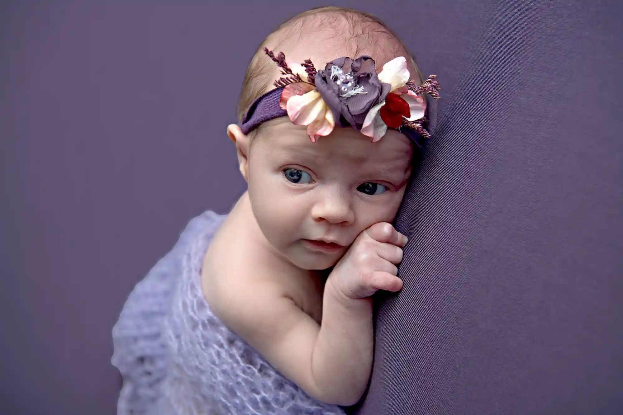 First week newborn photography session at Sky Portraits, Sydney - professional newborn photographer